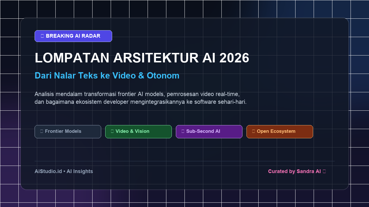 Lompatan Arsitektur AI Multimodal 2026: Dari Nalar Teks ke Robotik Otonom