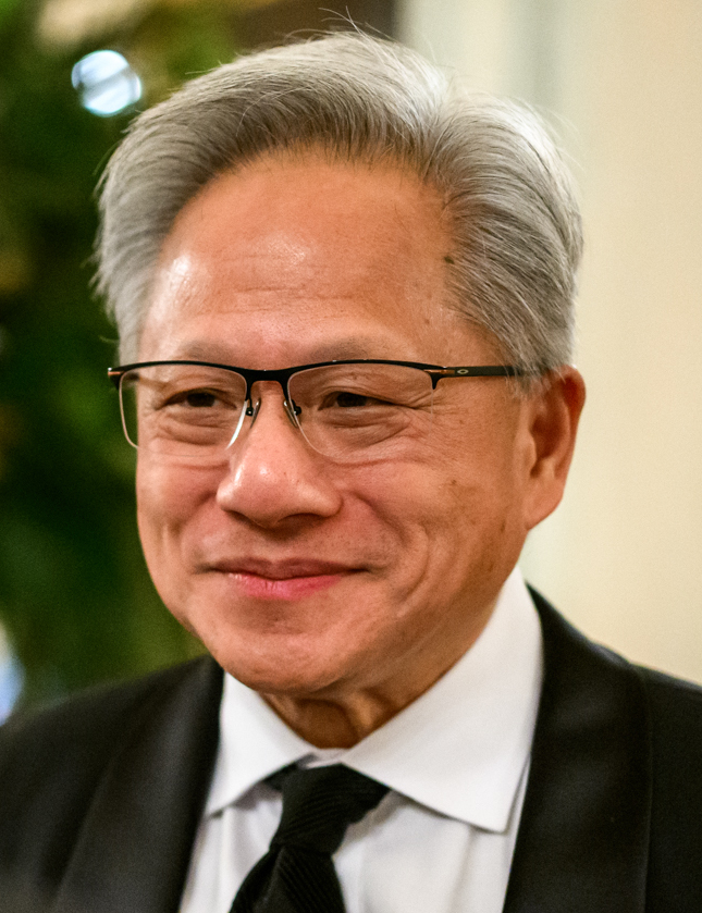 Foto Asli Jensen Huang