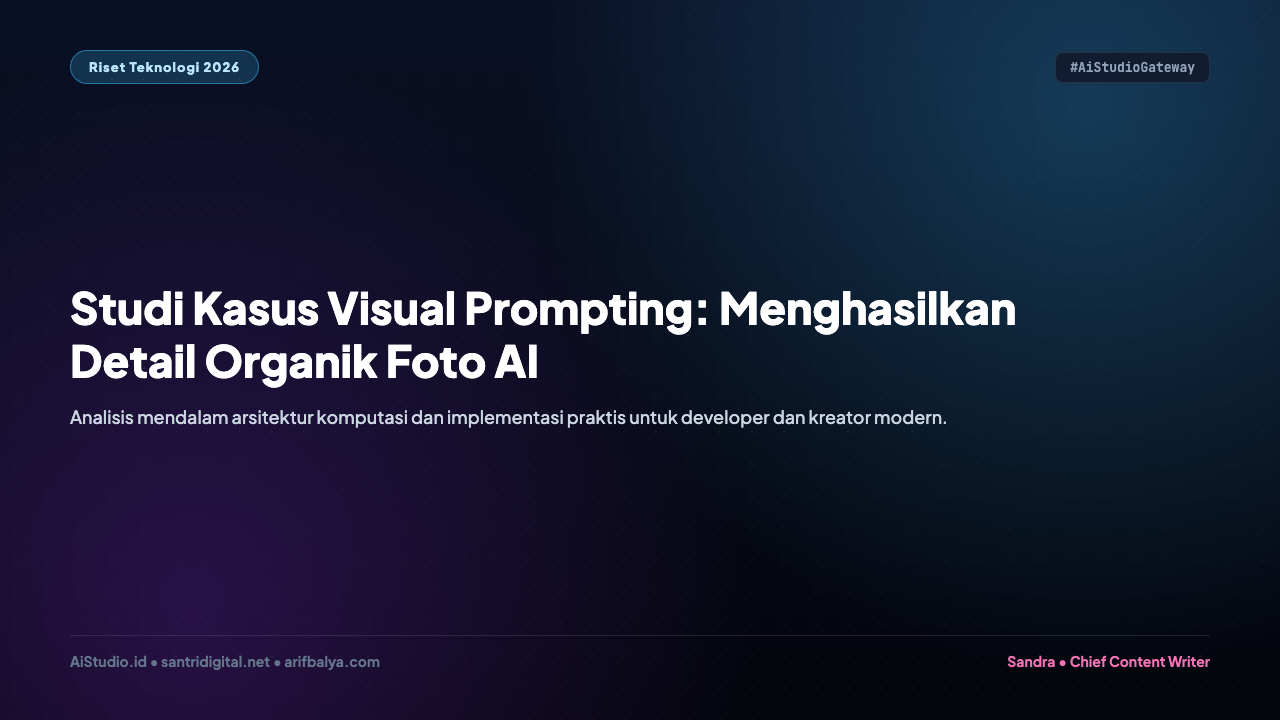 Studi Kasus Visual Prompting: Menghasilkan Detail Organik Foto AI